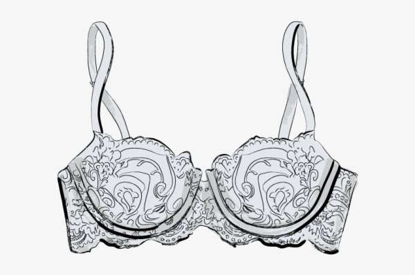 Нарисованное нижнее белье
