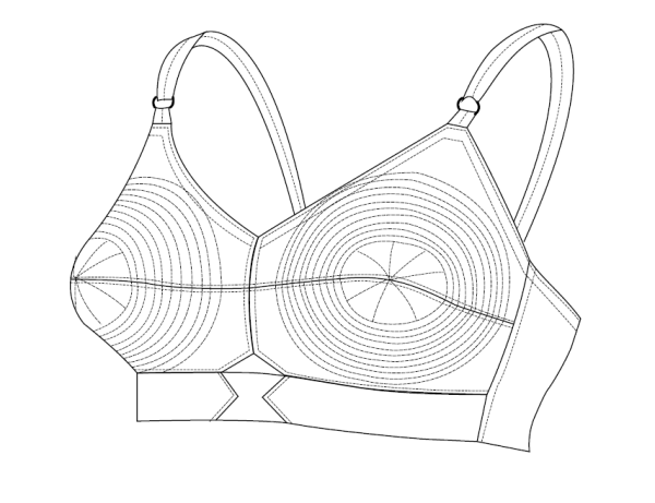 Крой бюстгальтера