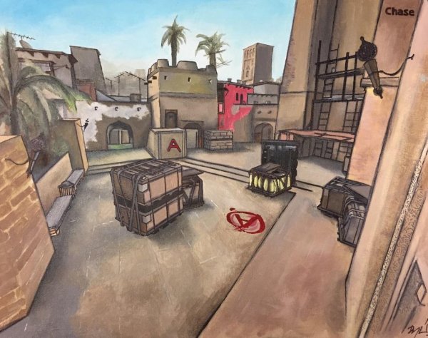 Мираж КС го карта арт