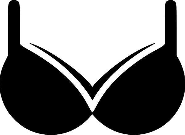 Значок бюстгальтера