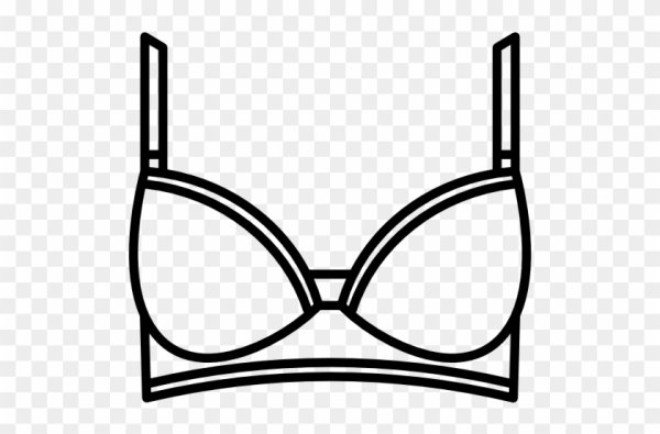 Лифчик нарисованный