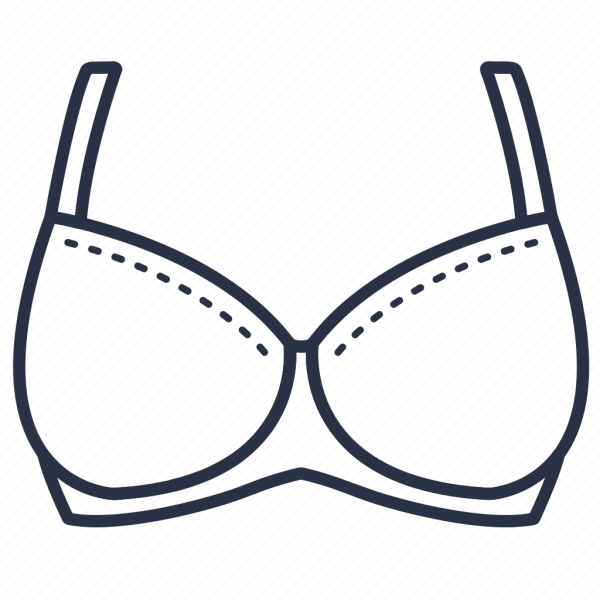 Значок бюстгальтера