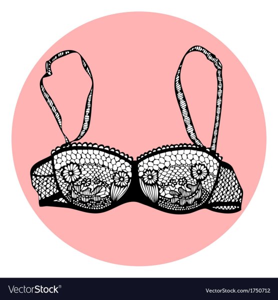 Лифчик рисунок