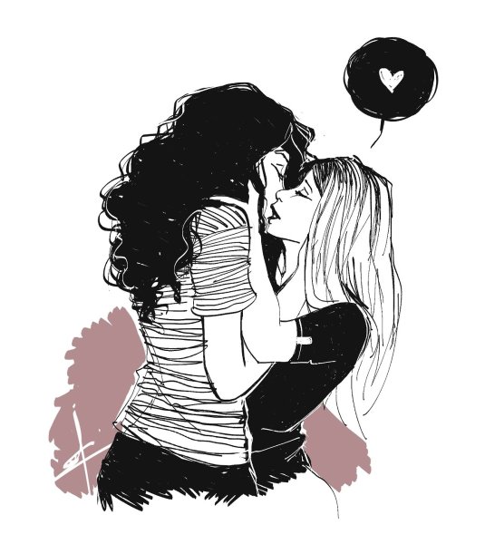 Две девушки скетч