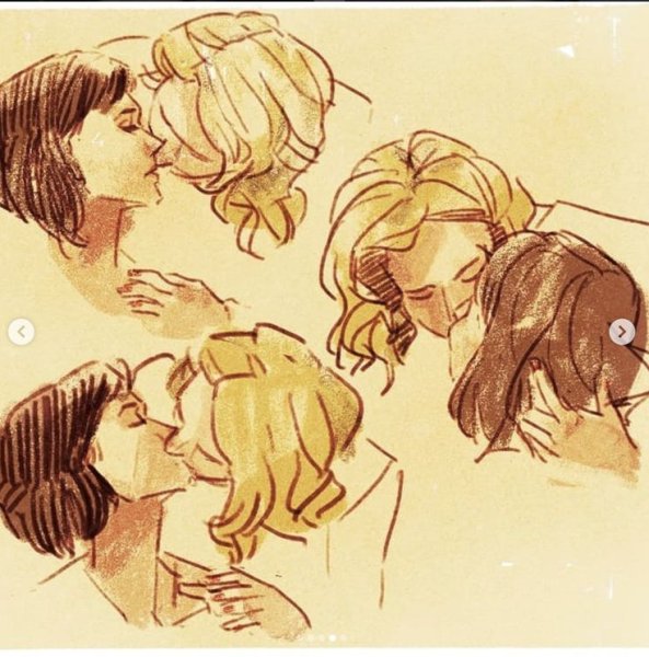 Кармилла и Лора арт