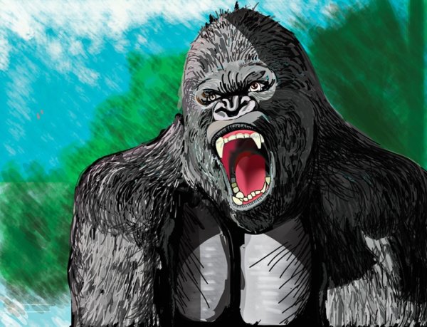 Горилла против Конга