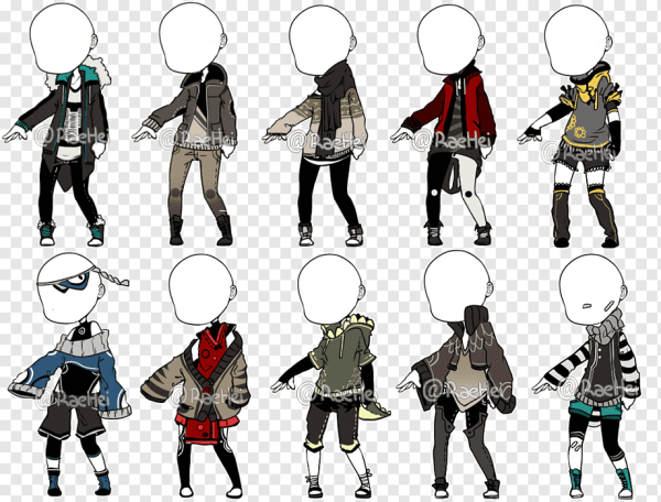 Аниме аутфиты ve;crbtреференс