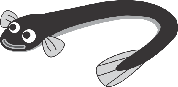 Угорь рисунок