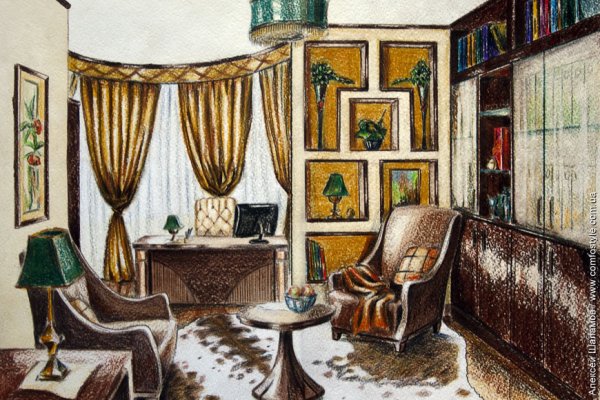 Рисунок комнаты