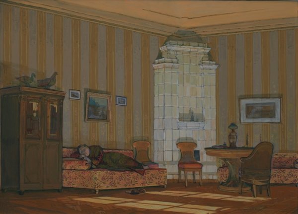 Обломов интерьер