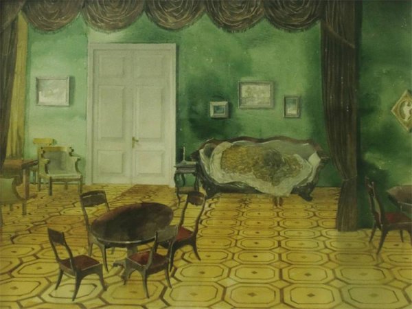 Илья Ильич Обломов интерьер