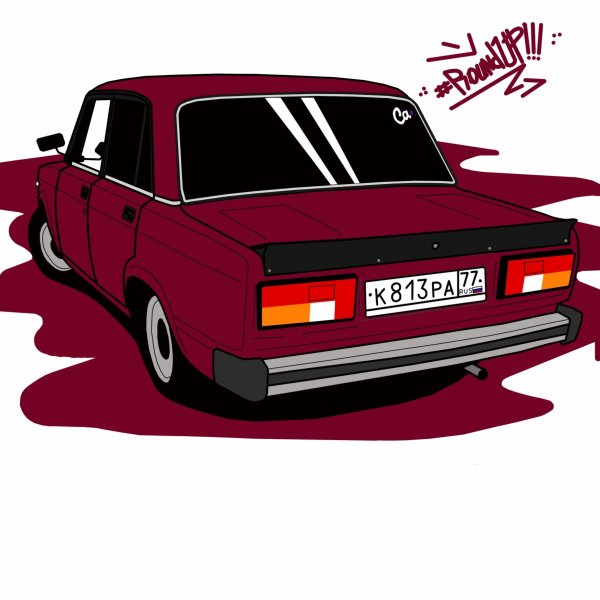 ВАЗ 2107 БК винил