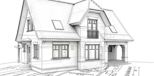 Эскиз дома