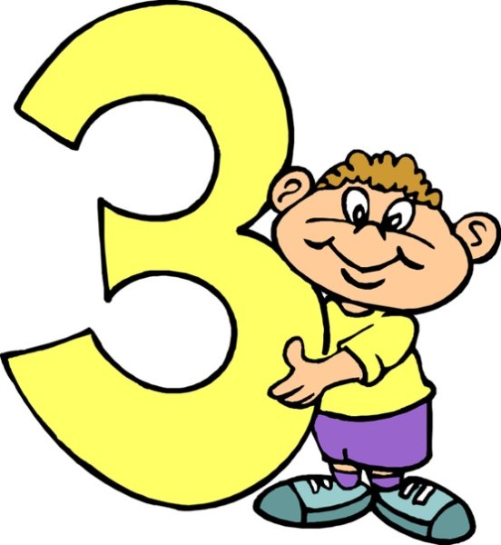 Веселая цифра 3
