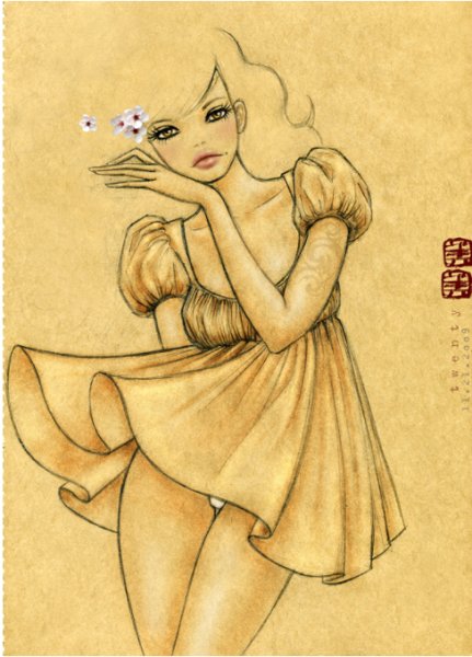 Панда мимими рисунок