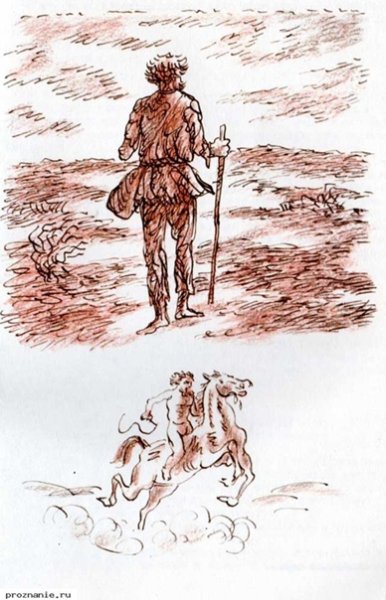 Иллюстрации Очарованный Странник Лескова