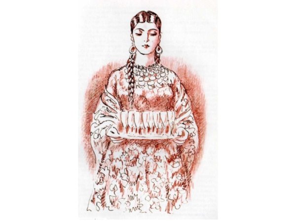 Очарованный Странник цыганка Грушенька