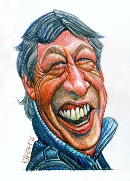 Карикатура карандашом