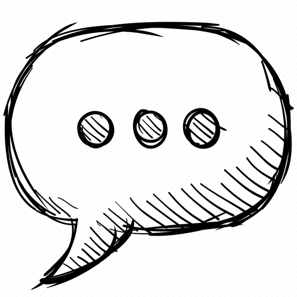 Иконка сообщения нарисованная