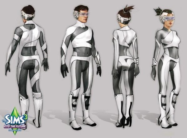 Одежда людей в будущем