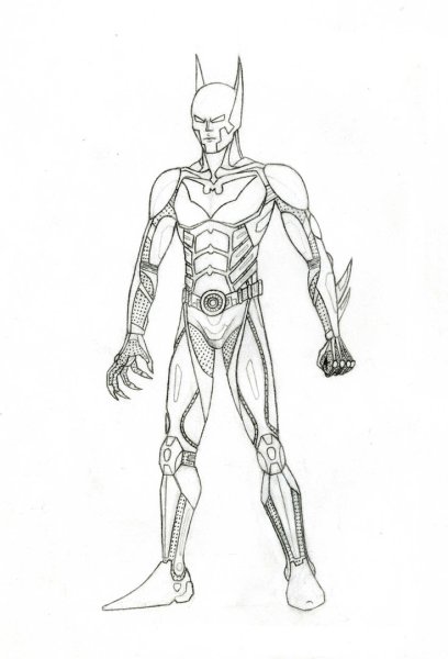 Эскиз костюма будущего