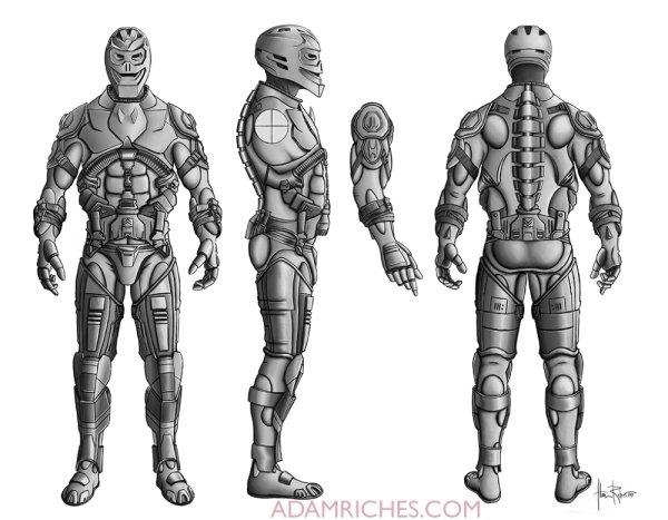 Био-экзо броня концепт