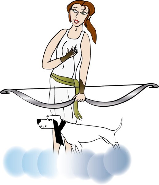 Артемида богиня древней Греции изображение