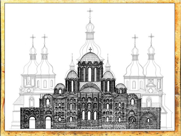 Храм Святой Софии в Киеве реконструкция