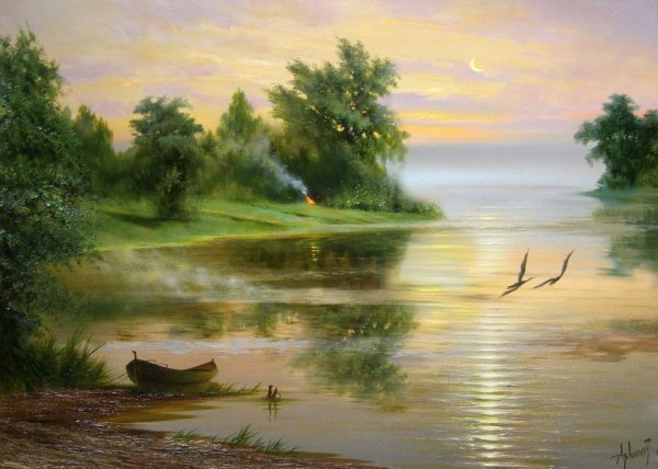 Художник Милюков Александр Николаевич