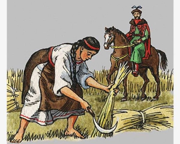 Зависимые крестьяне в средневековье