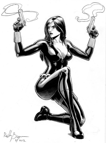 Марвел карандашом