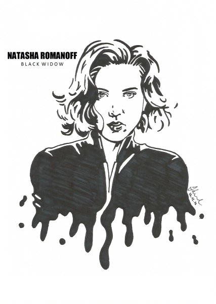 Наташа Романофф черная вдова Марвел