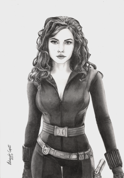 Наташа Романофф рисунок