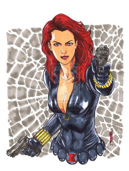 Наташа Романофф рисунок