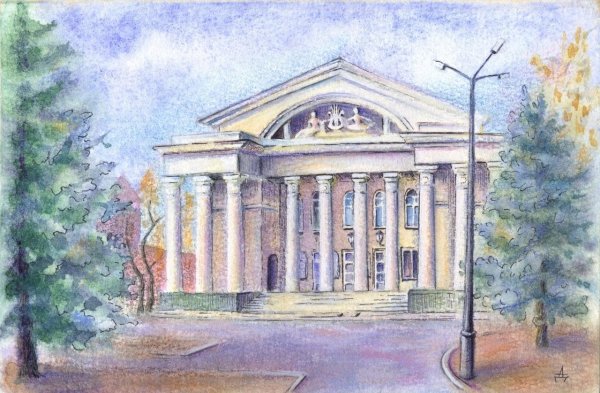 Консерватория Саратов рисунок