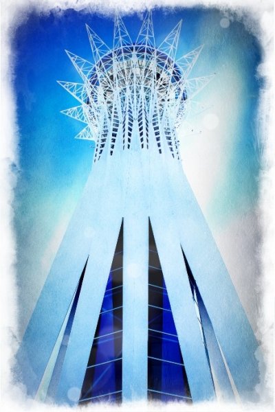 Байтерек чертеж