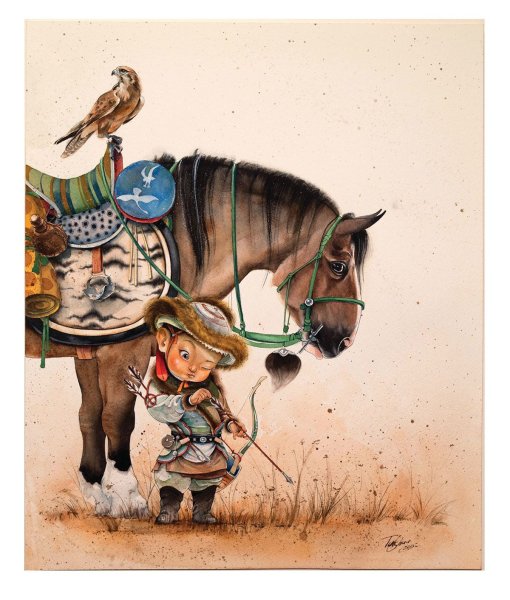 Бурятские художники иллюстраторы