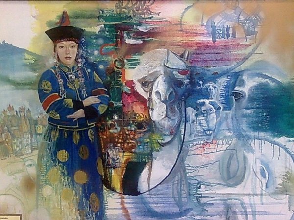 Бальжинима Доржиев картина шаман