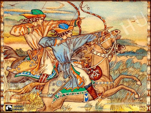 Исторические рисунки на монгольскую тематику