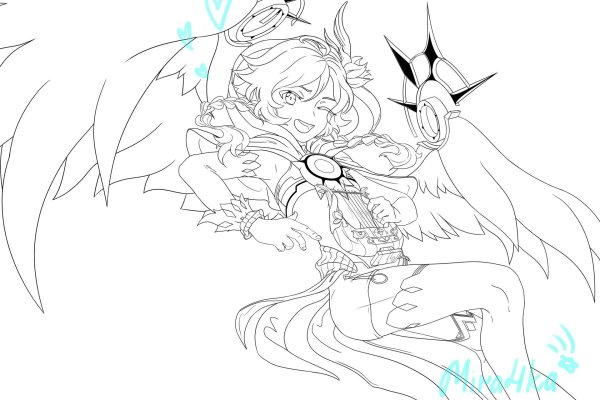 Раскраска Ян фей Геншин Импакт