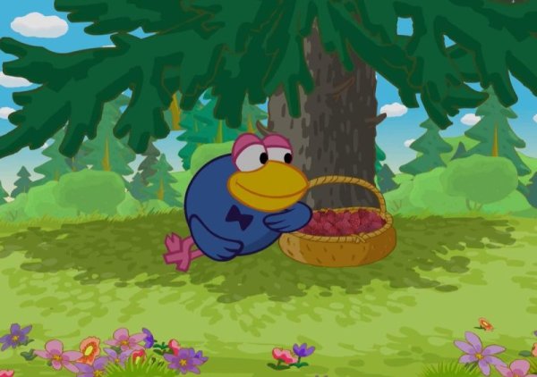 Кар Карыч из смешариков раскраска