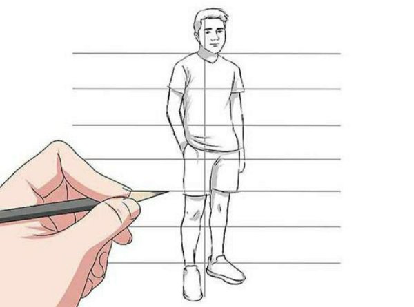 Человек рисунок