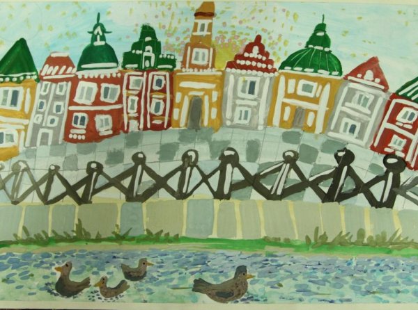 Рисунок города Йошкар Ола