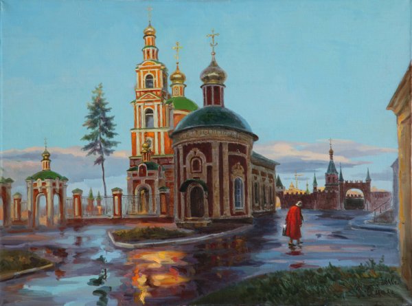 Церковь рисунок Йошкар Ола