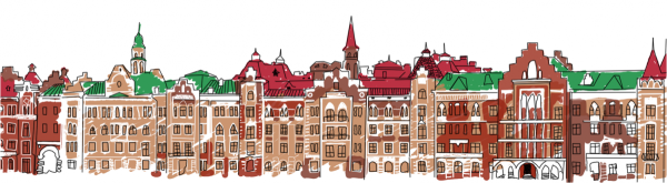 Набережная Йошкар-Олы рисунок