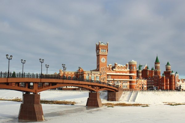 Йошкар Ола зима набережная