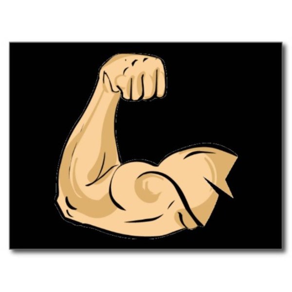 Бицепс мультяшный