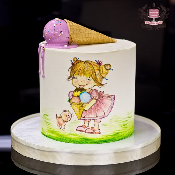 Торт рисунок