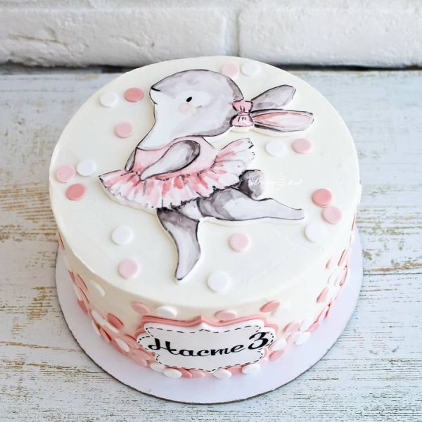 Рисунок на мастике для торта