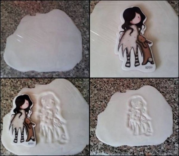 Рисование на мастике